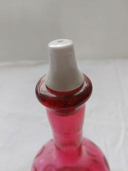 Barber Bottle with Low Rise China Tube