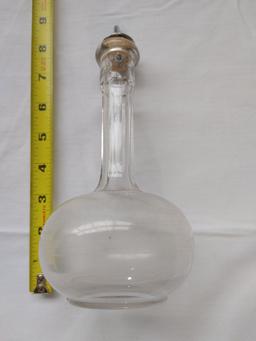 Barber Bottle with Short Neck Tube