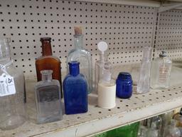 (18+/-) Vintage Advertising Bottles