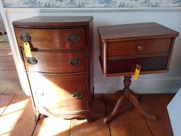 (2) Vintage Sewing Cabinets