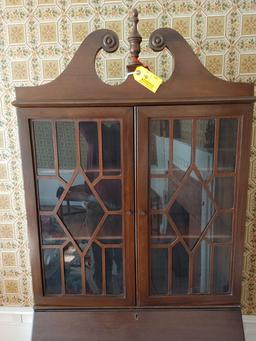 Vintage Mahogany Drop Front Secretary