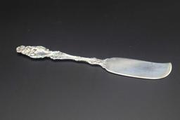 Gorham-Whiting Lily Pattern Sterling Silver Butter Spreader