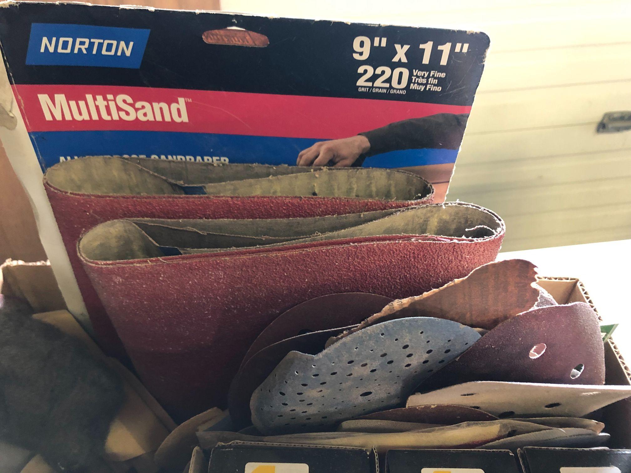 Lot of Assorted Abrasives