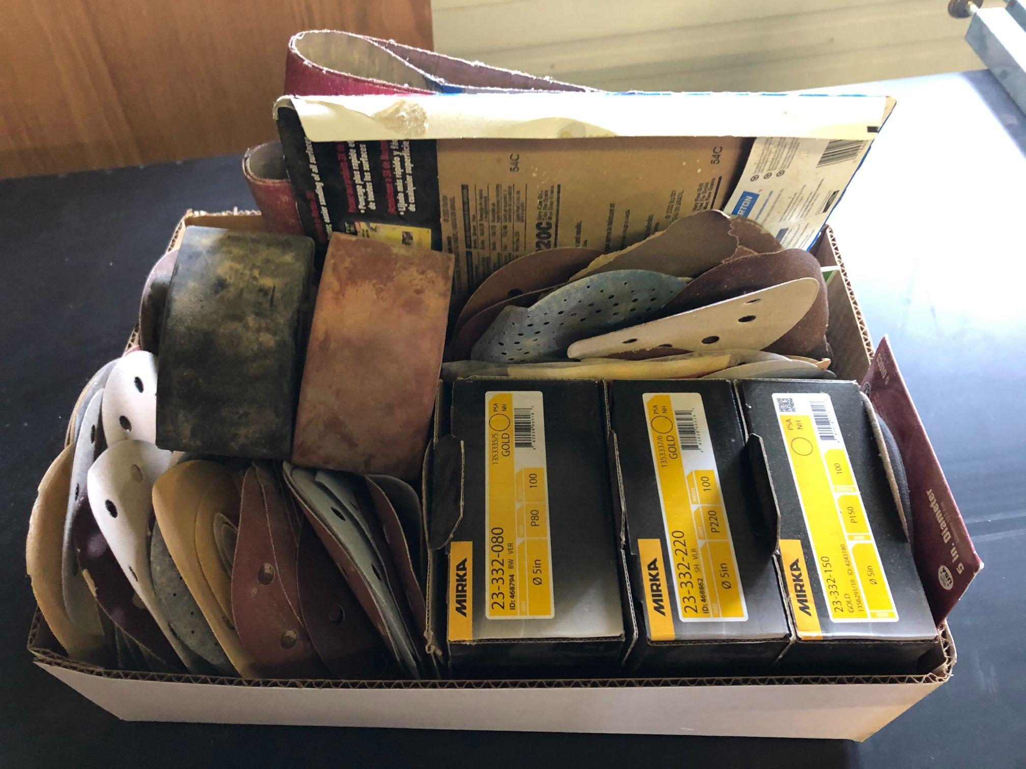 Lot of Assorted Abrasives