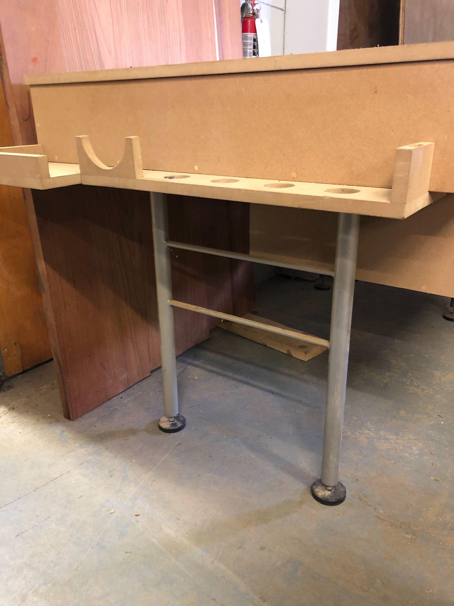 Shop Built Down Draft Sanding Table