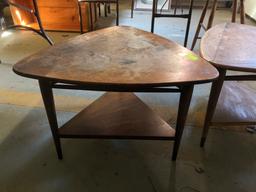 (3) Lane Walnut MCM Low Tables