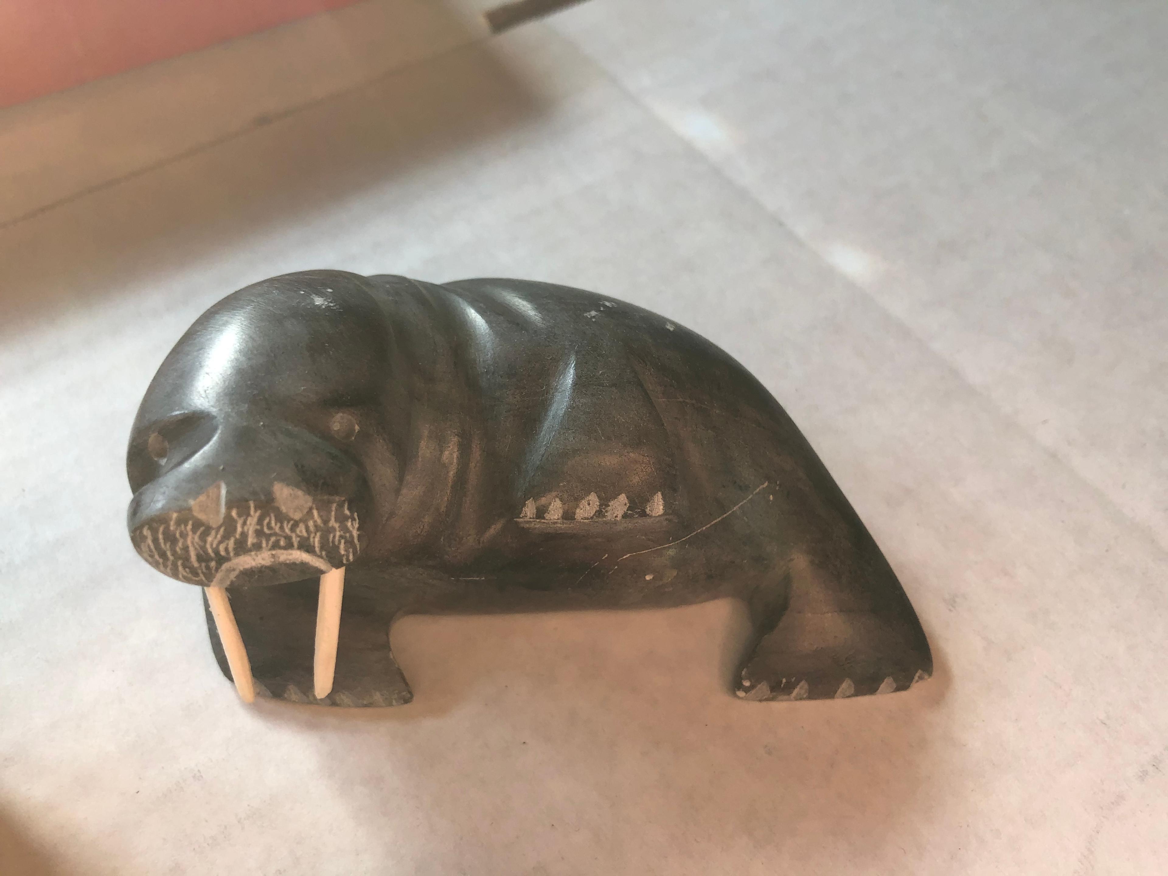 (3) Small Pieces Inuit Sculpture