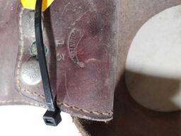 Hunter Leather #152 Med Pistol belt w/#13 Holster