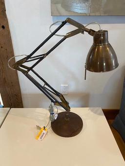 Copper & Brass Desk Lamp
