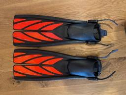 Atomic Aquatica Splitfin Swimming Fins & Snorkel