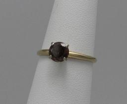 .80 Carat Brilliant Cut Chocolate Diamond Ring