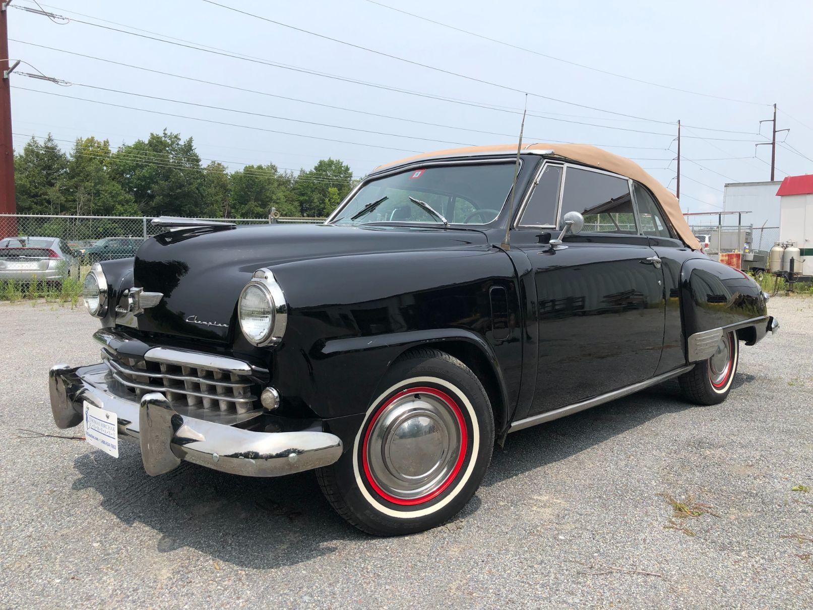 1949 Studebaker Champion Regal Deluxe 2-Door Convertible (Reserve Dropped)