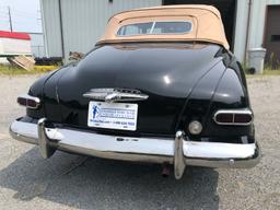 1949 Studebaker Champion Regal Deluxe 2-Door Convertible (Reserve Dropped)