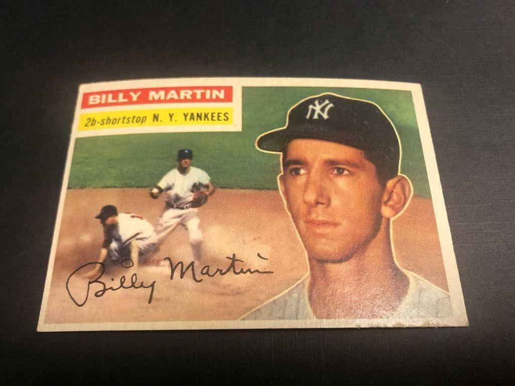 1956 Topps Billy Martin #181