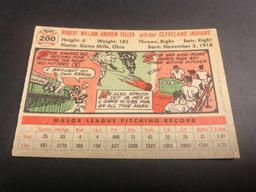 1956 Topps Bob Feller #200