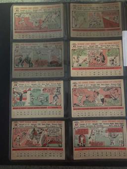 (8) 1956 Topps Baseball Cards