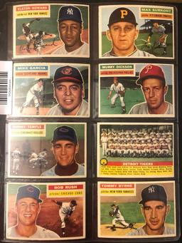 (8) 1956 Topps Baseball Cards