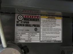 Central Machinery Bench Drill Press