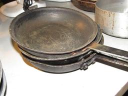 (3) Coated 8" Skillets