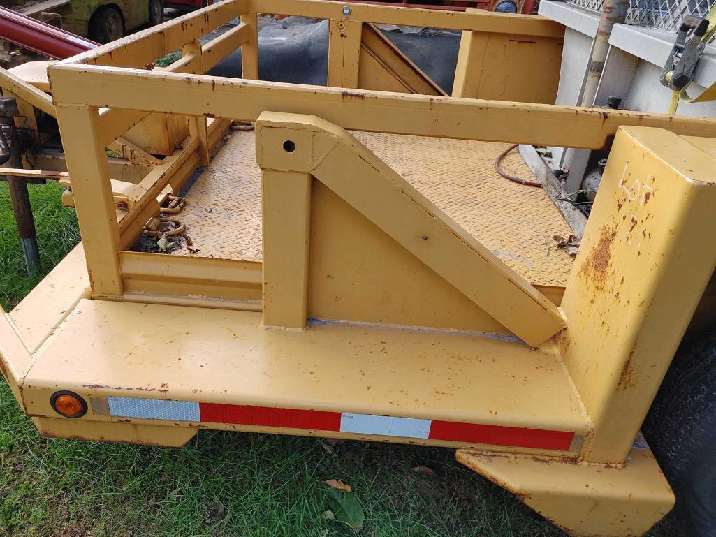 Holstein Tandem Axle Hydraulic Drop Floor Trailer