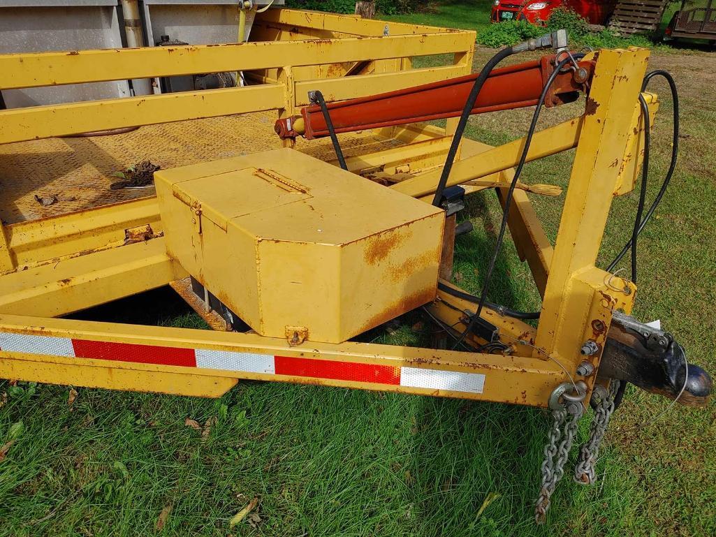 Holstein Tandem Axle Hydraulic Drop Floor Trailer