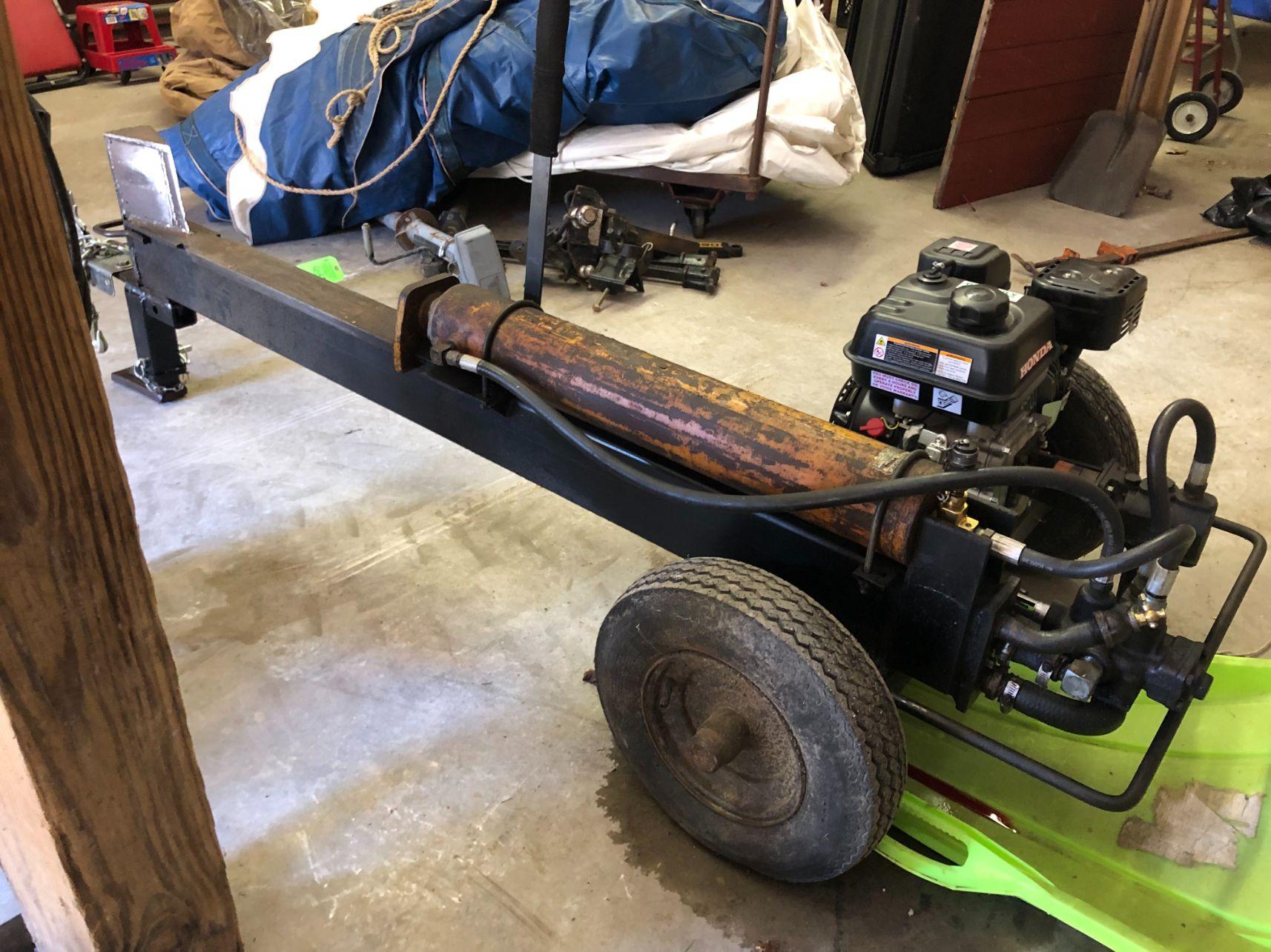 Gas Powered Wood Splitter