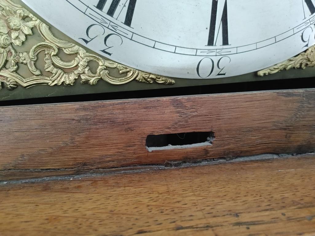 Antique Oak Tall Case Clock