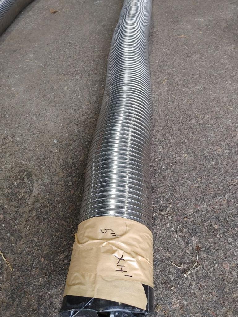 5" x 14' Long Stainless Steel Flex Liner