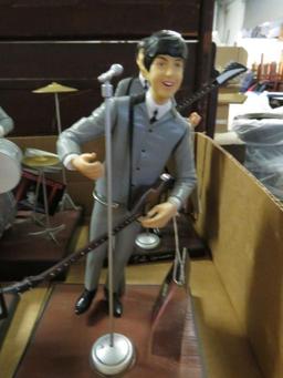 Very rare 1991 Apple Corp. Beatles figures complete set w/ instruments.