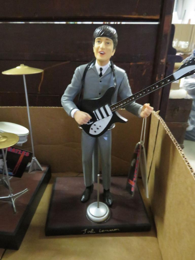 Very rare 1991 Apple Corp. Beatles figures complete set w/ instruments.