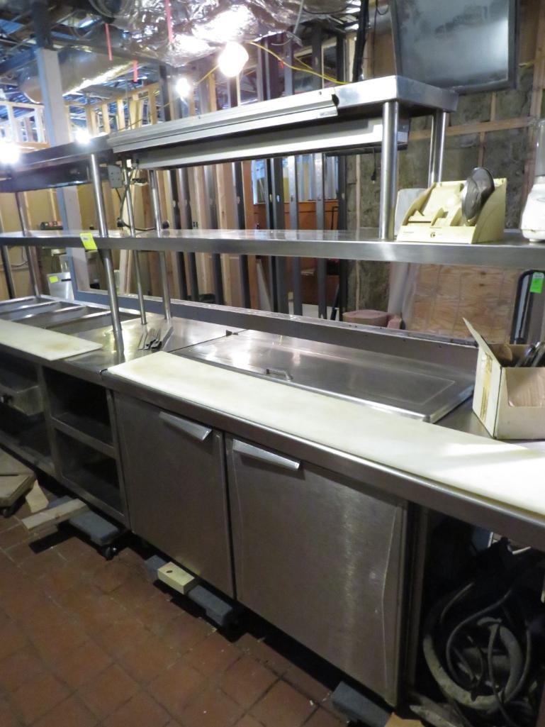 Stainless Steel Hot & Cold Food Prep Line