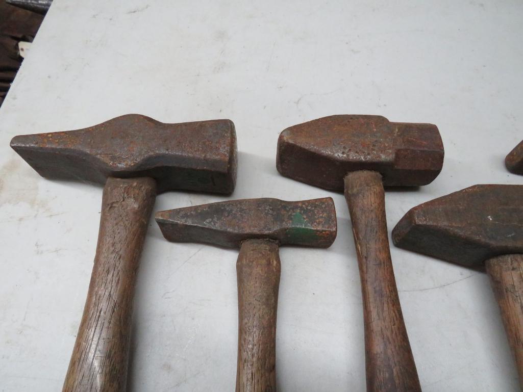 (8) Assorted Blacksmith's Hammers