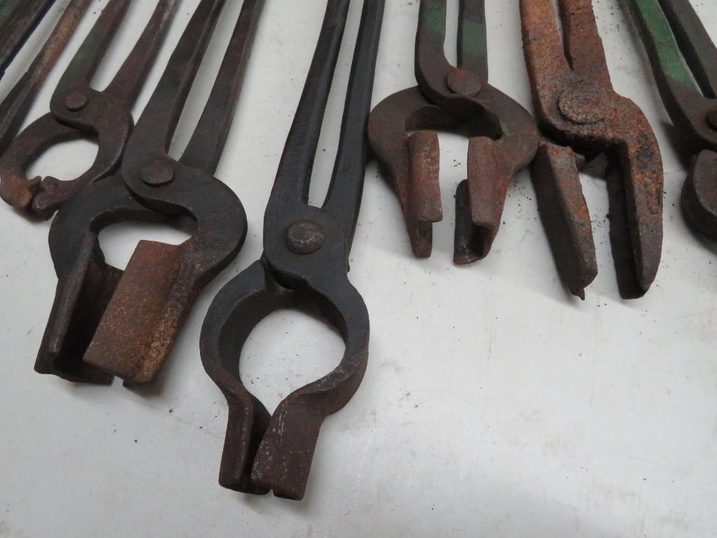 (10) Blacksmith's Tongs