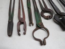 (10) Blacksmith's Tongs