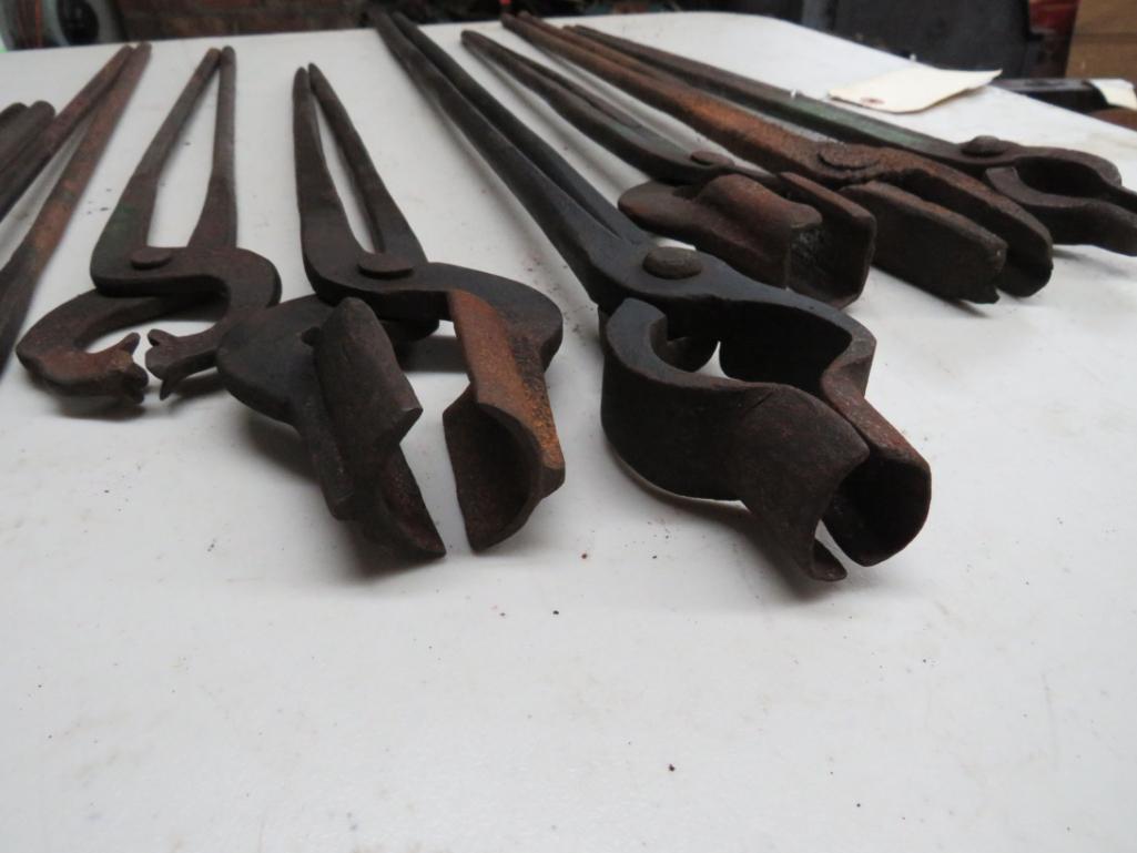 (10) Blacksmith's Tongs