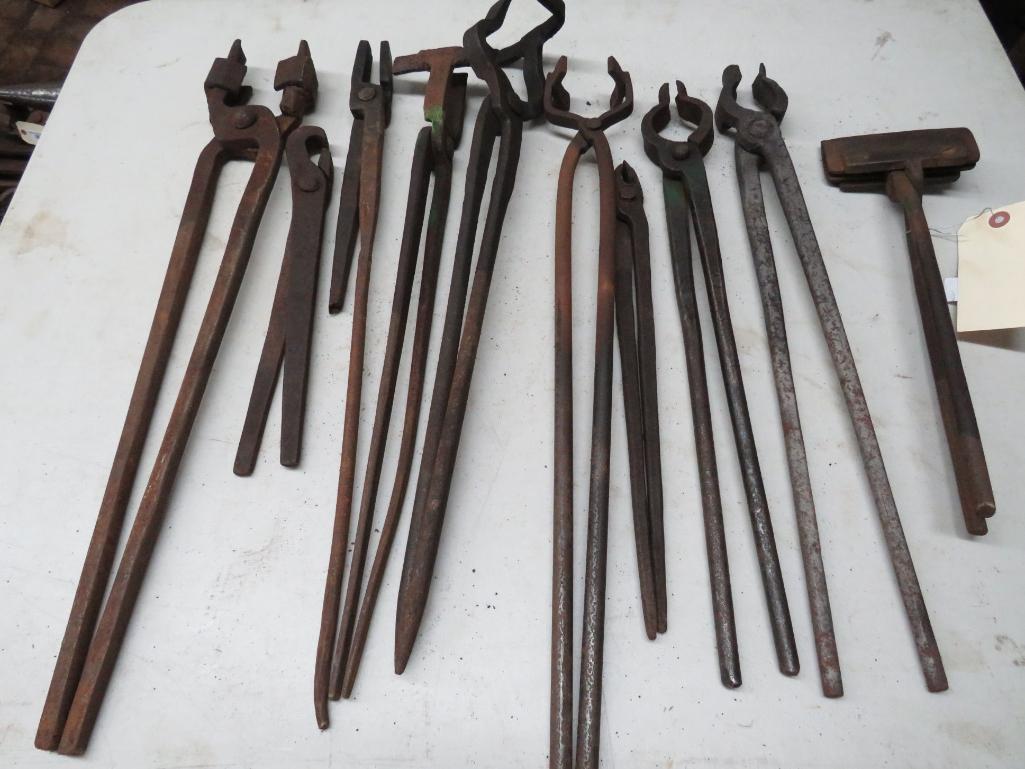 (10) Blacksmith's Tongs