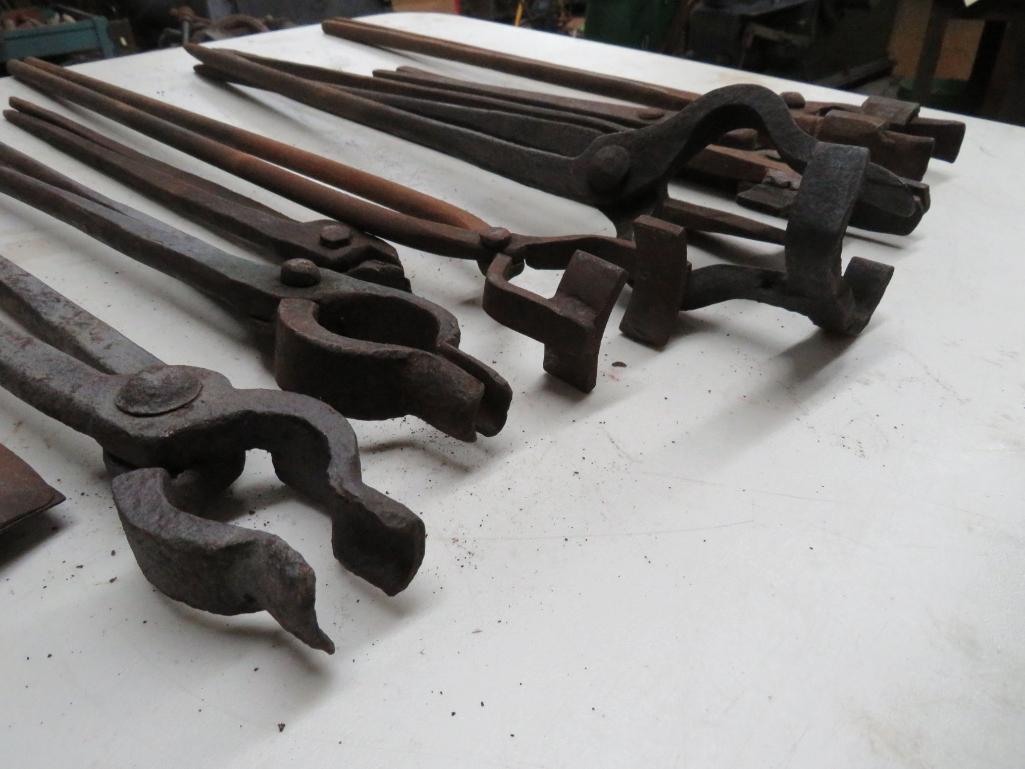 (10) Blacksmith's Tongs