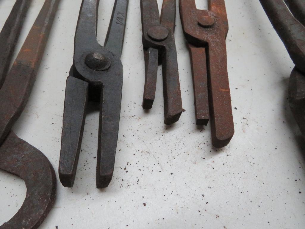 (10) Blacksmith's Tongs