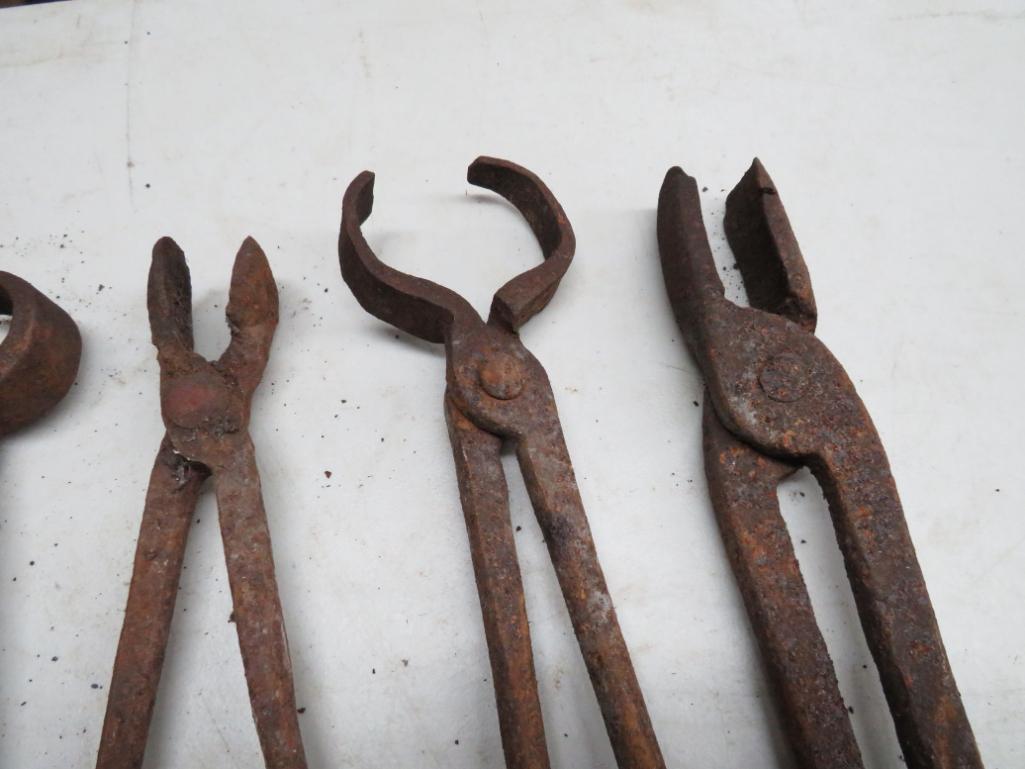 (6) Blacksmith's Tongs