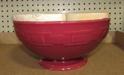 Longaberger Footed Bowl