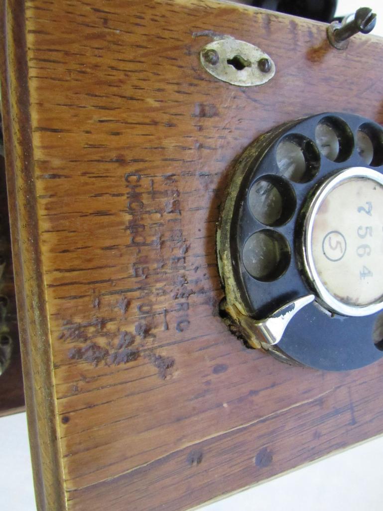 Western Electric Hand Crank Wall Mount Phone