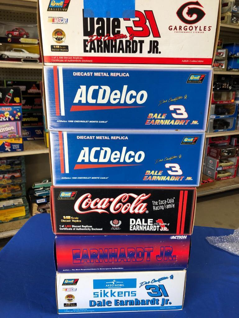 (6) Dale Earnhardt Jr. 1:18 Scale Diecast Collectible