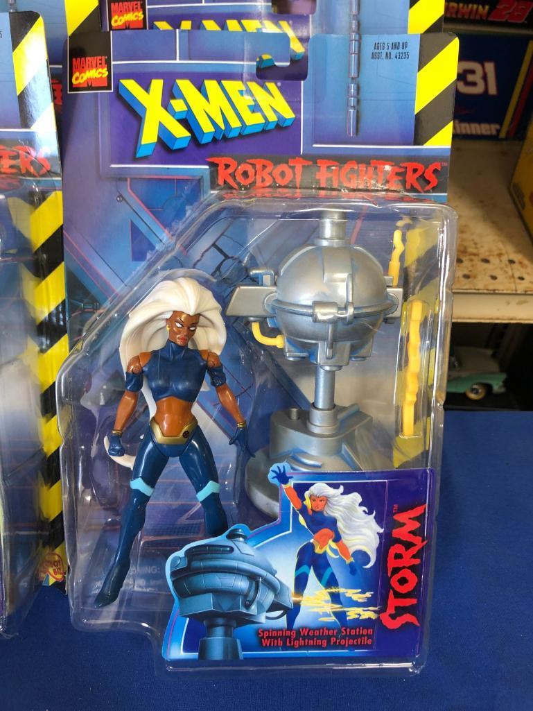 (6) X-Men Robot Fighters