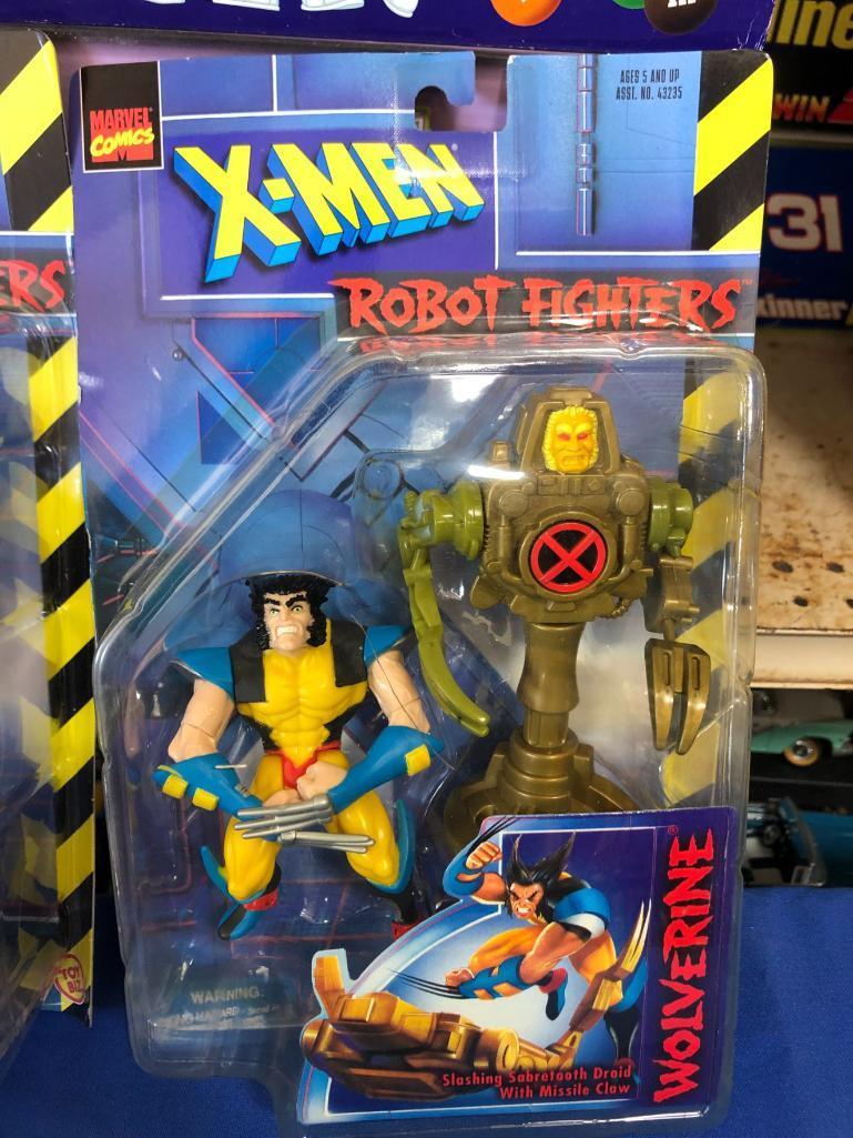 (6) X-Men Robot Fighters