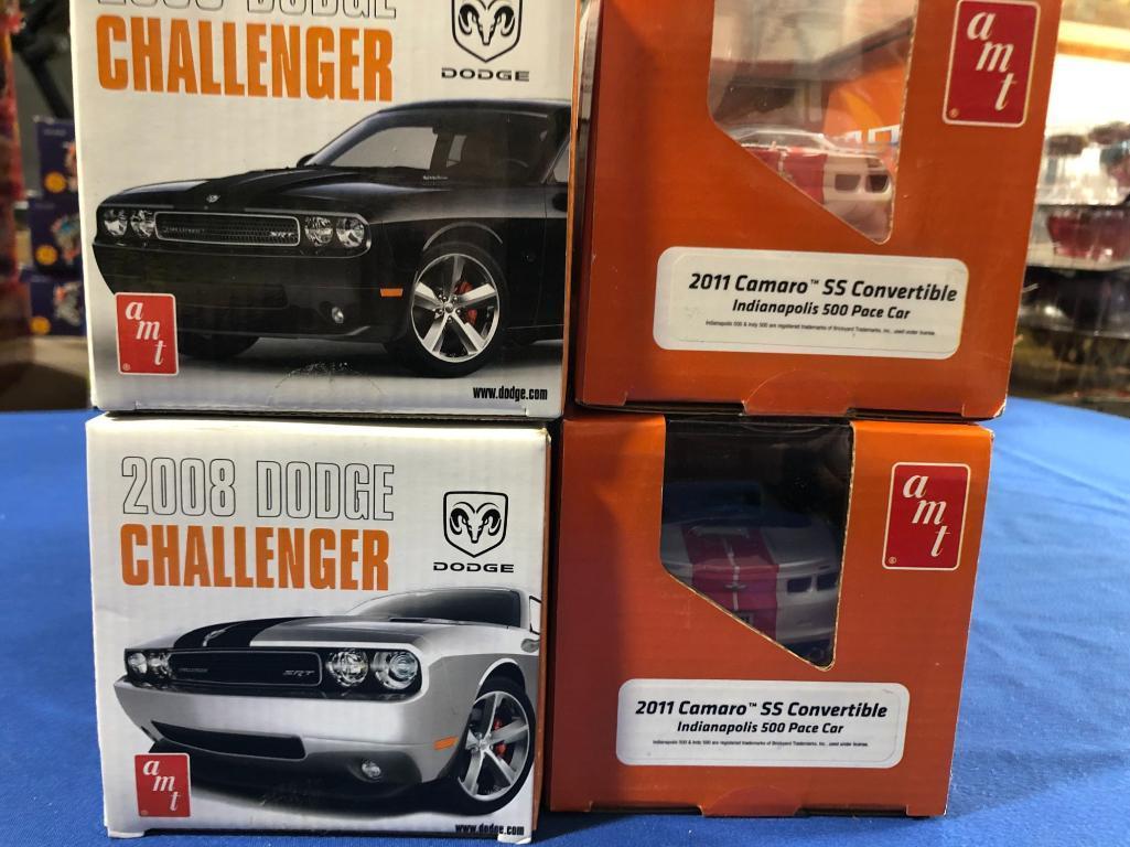 (4) AMT Chevrolet & Dodge Collectible Cars