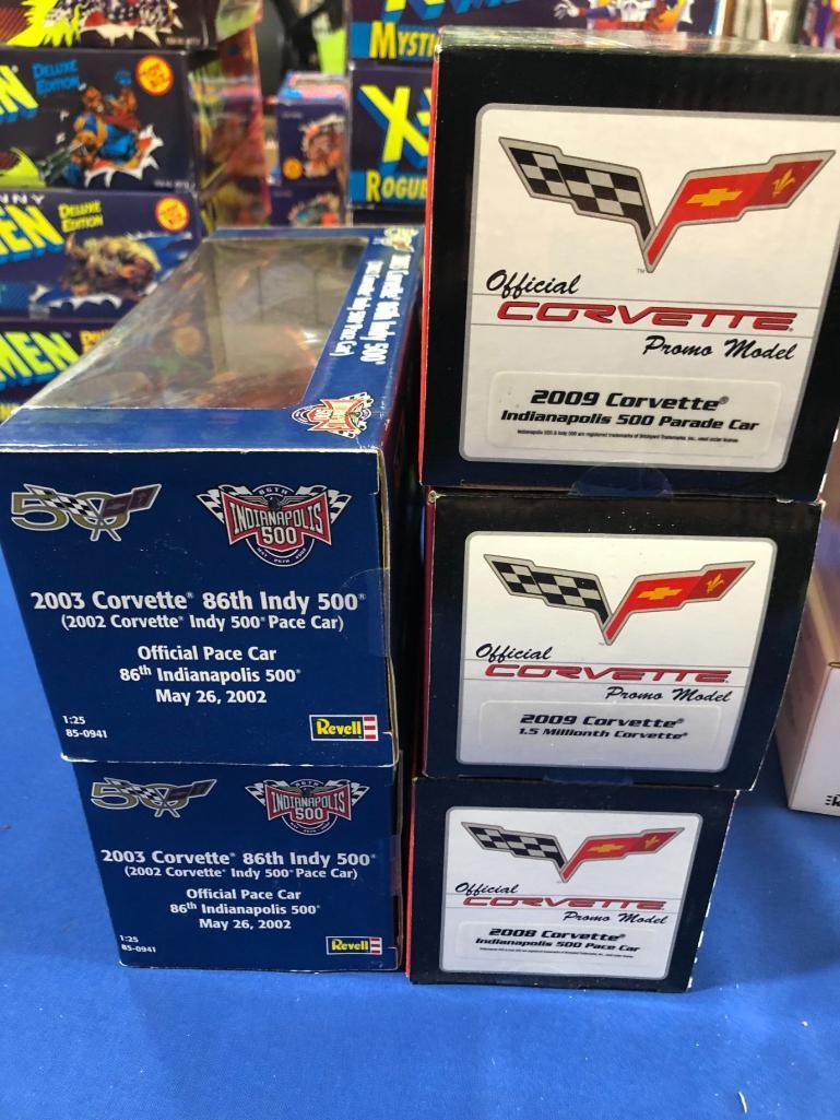 (10) Revell Indy & Daytona 500 Collector's Pace Cars