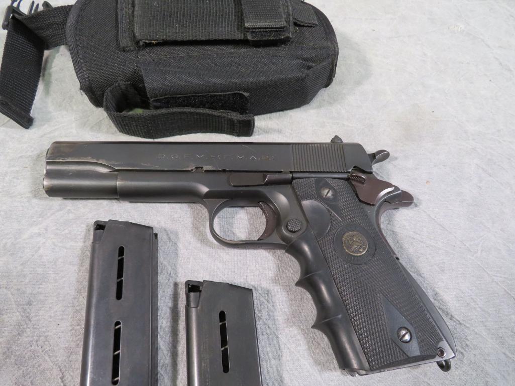 Argentine Colt Model 1927 Semi-Automatic Pistol