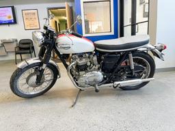 1966 Triumph Bonneville 650 Motorcycle