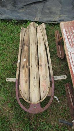 (2) Antique Runner Sleds