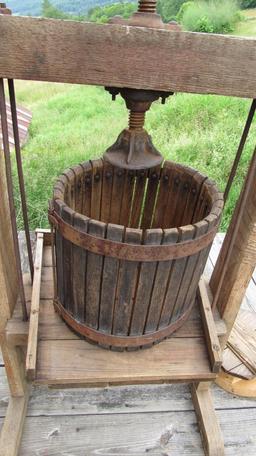 Antique Cider Press